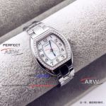 Perfect Replica 27mm Cartier Mini Automatic White Face Watch